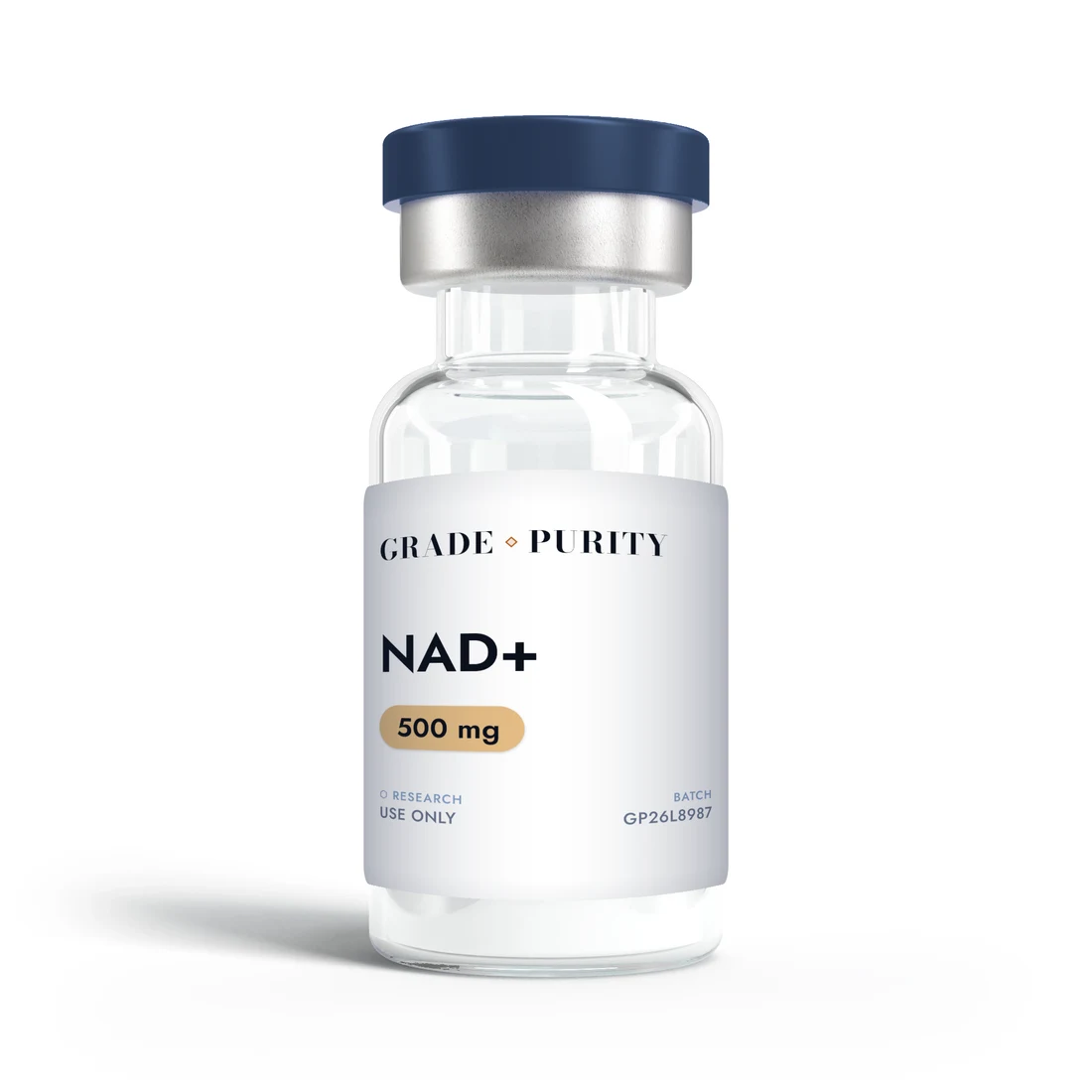 NAD+, research-grade peptide vial