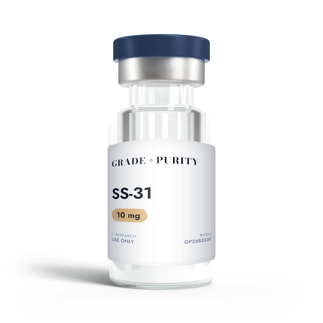 SS-31, research-grade peptide vial